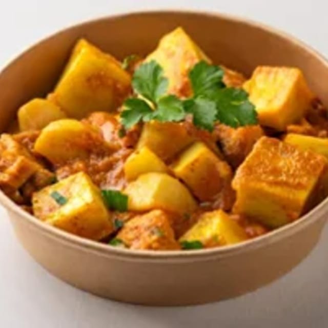 Aloo Paneer.