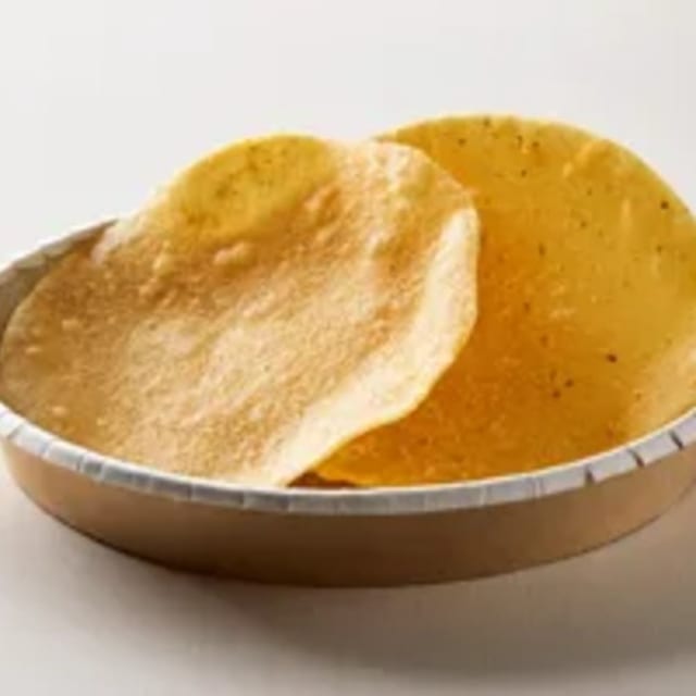 Papadum.