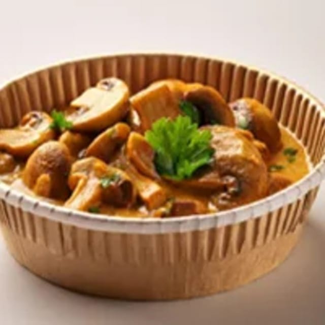 Mushroom Bhaji (V).