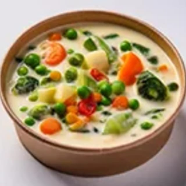 Veg Malai (V).