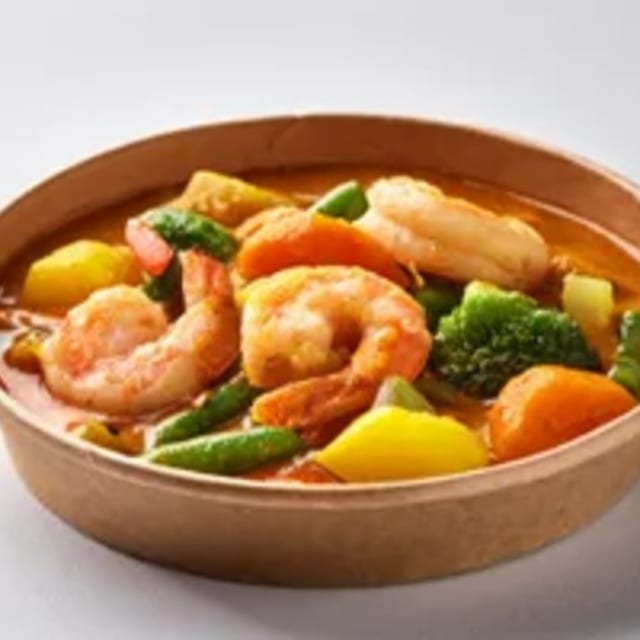 Shrimp Jalfrezi.