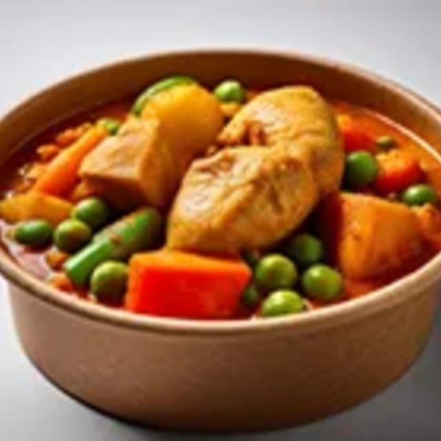 Chicken Jalfrezi.