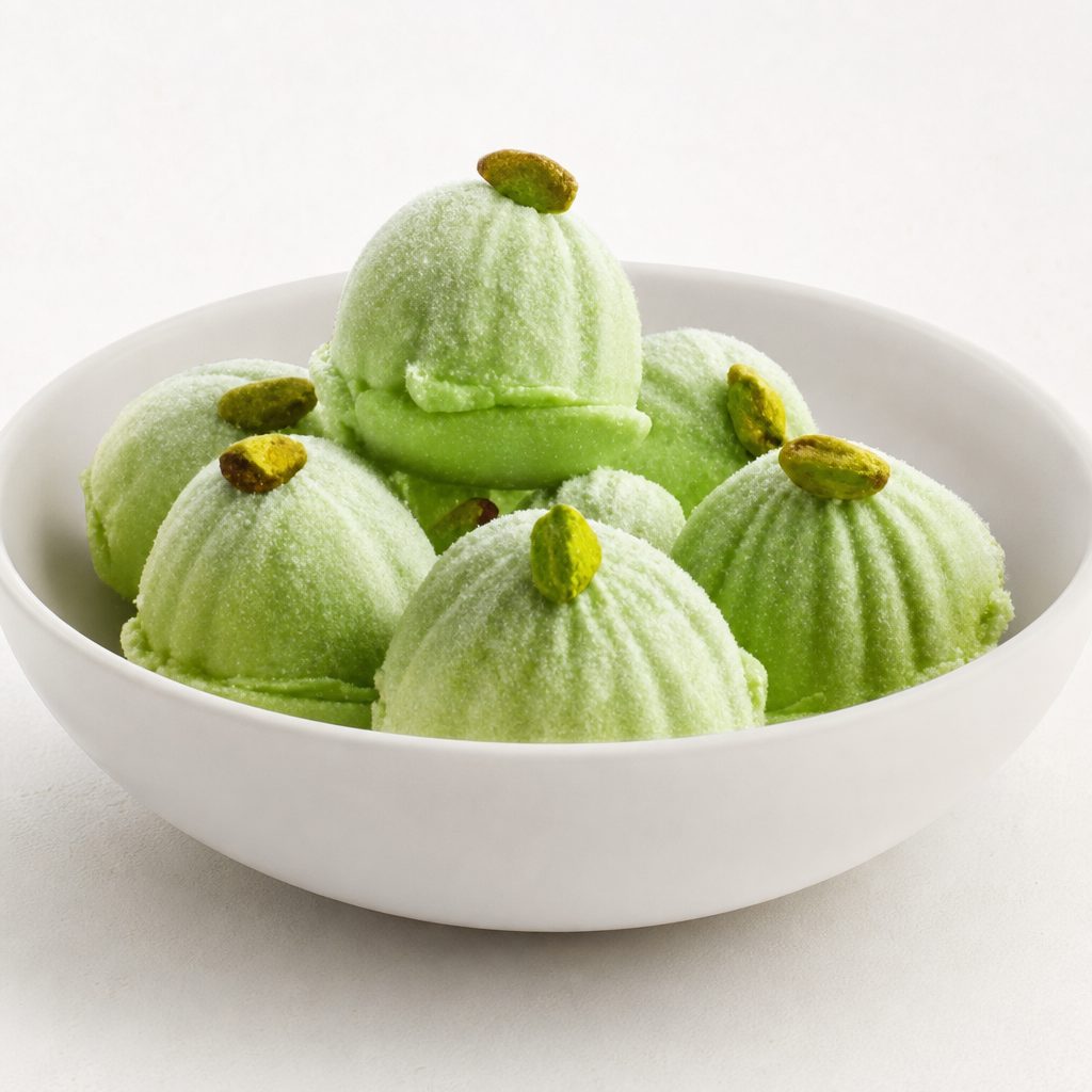 Pistachio Kulfi.