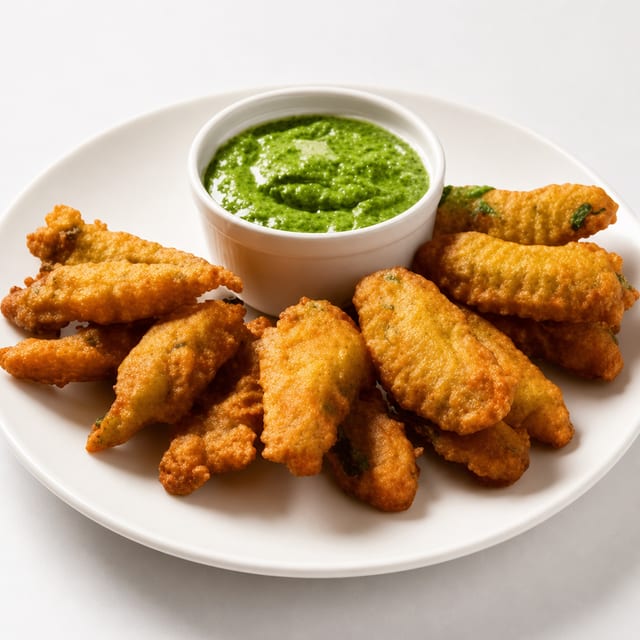 Fish Pakoras.