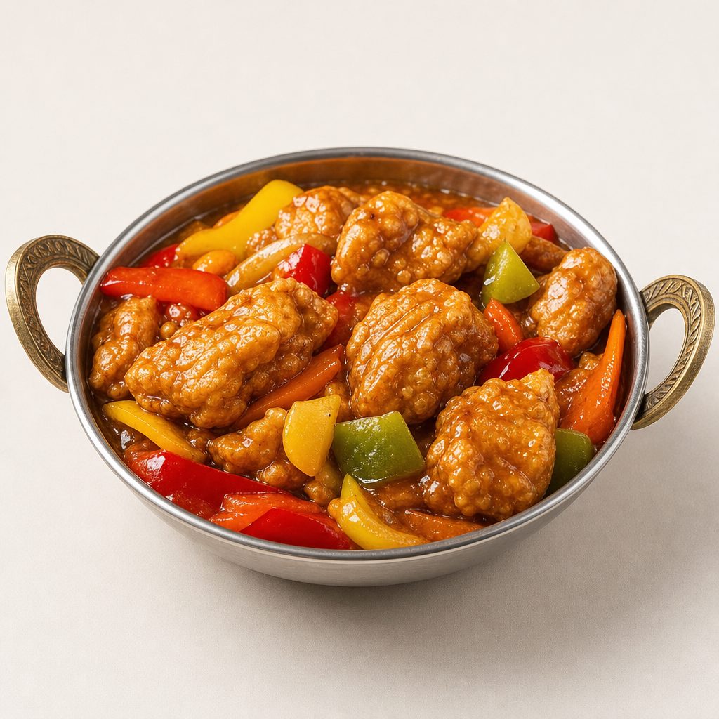 Chicken Manchurian.