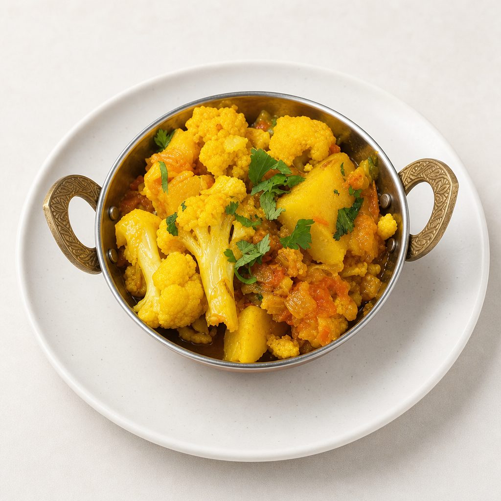 Aloo Gobi (V).
