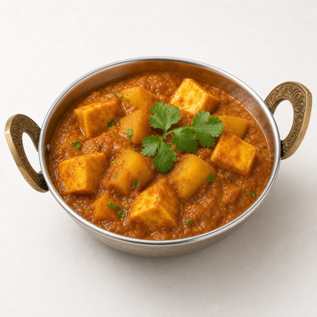 Aloo Paneer.