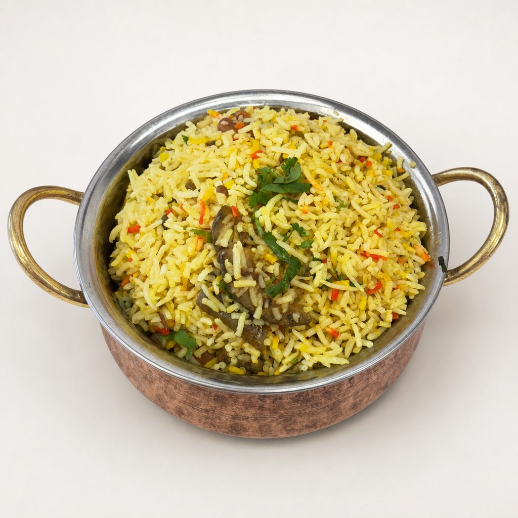 Vegetable Biryani.