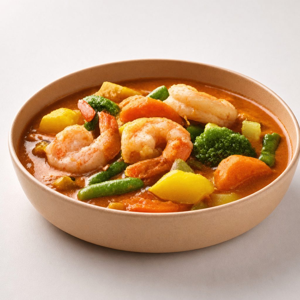 Shrimp Jalfrezi.