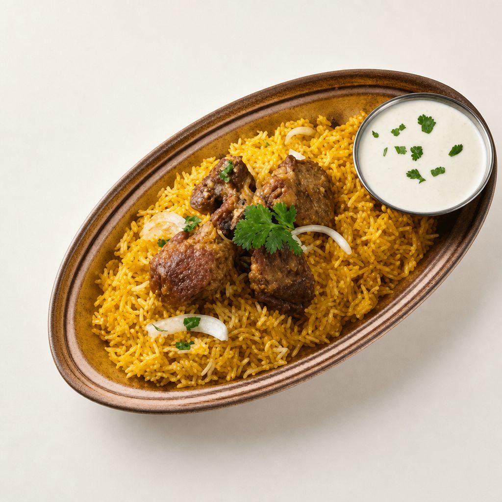 Lamb Biryani.