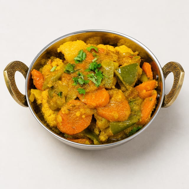 Vegetable Jalfrezi (V).