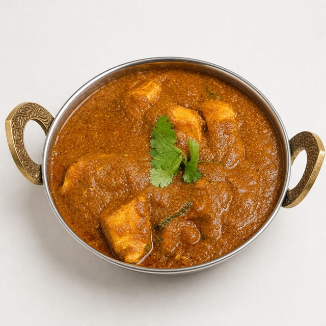 Garlic Chicken Masala.
