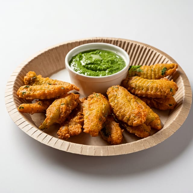 Fish Pakoras.