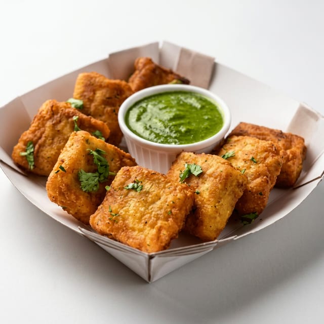Paneer Pakoras.