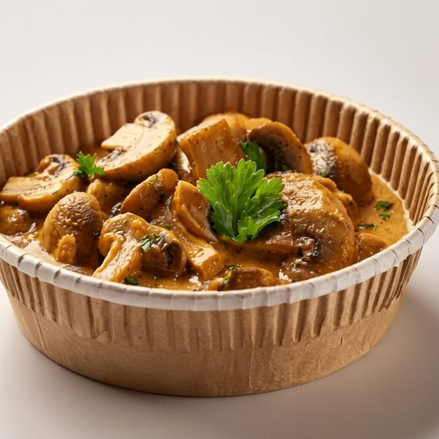 Mushroom Bhaji (V).