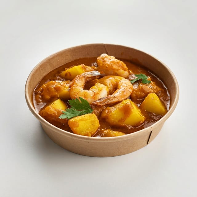 Shrimp Vindaloo.