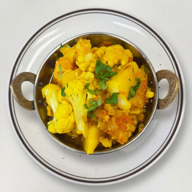 Aloo Gobi (V).