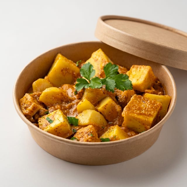 Aloo Paneer.