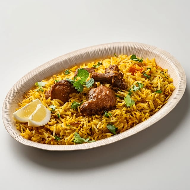 Goat Biryani.