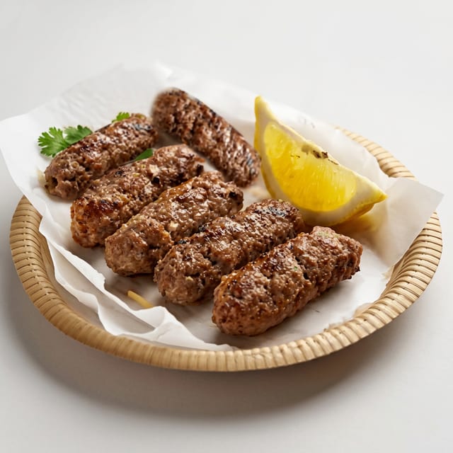 Lamb Seekh Kabab.