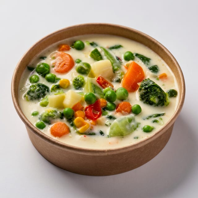 Veg Malai (V).